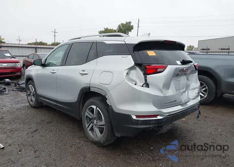 2020 GMC Terrain Fwd Slt from USA, damaged, VIN 3GKALPEV8LL210706